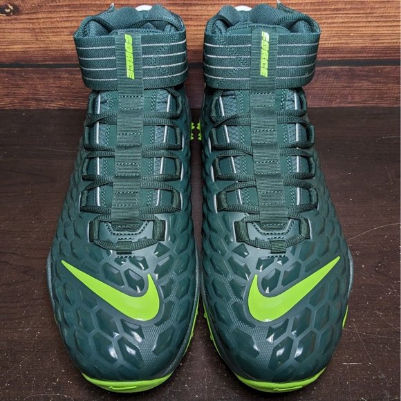 Nike Force Savage Pro 2 Mid Shark Men\'s 15 Michigan State PE football cleats main image 6